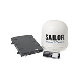 The Inmarsat satellite modem enables both telephony and Internet access at sea and this almost worldwide.