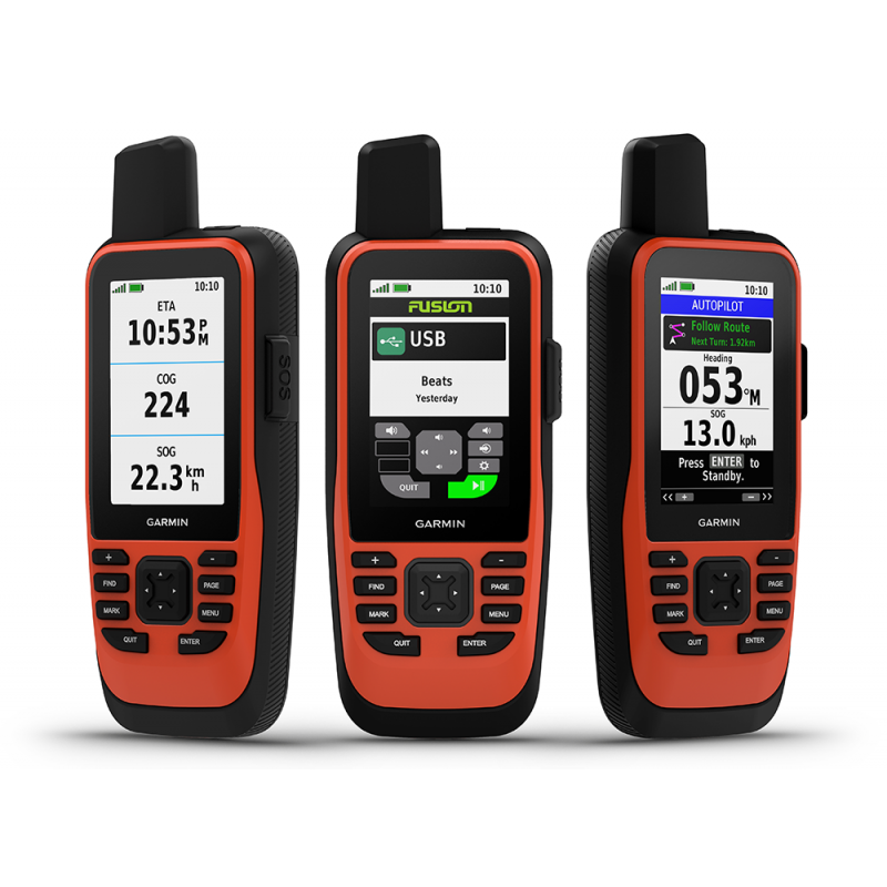 The GPSMAP 86i Garmin inReach Maritime Navigation