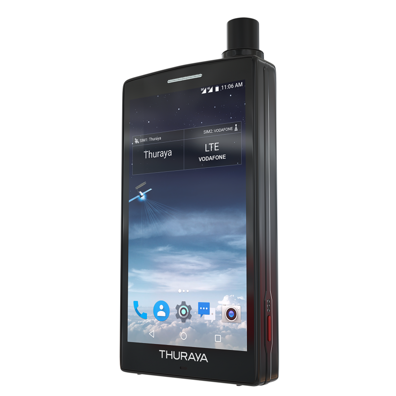 Boost voorraad Nevelig Thuraya X5 Satphone Dual SIM (SAT/GSM) Android Smartphone