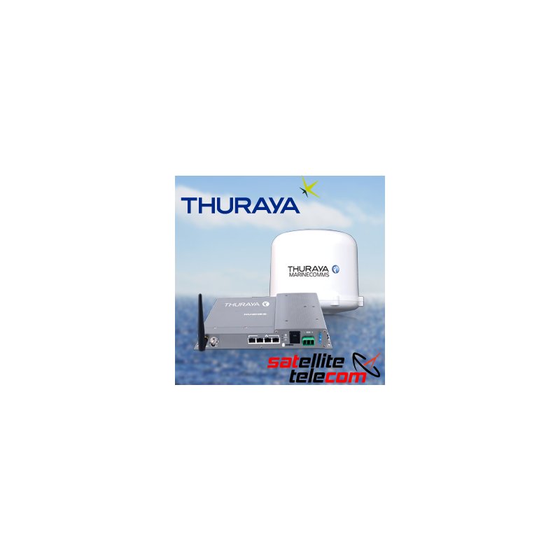 Terminal Internet maritime et antenne Thuraya Orion