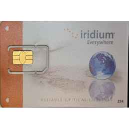 Iridium Postpaid SIM/Sprache