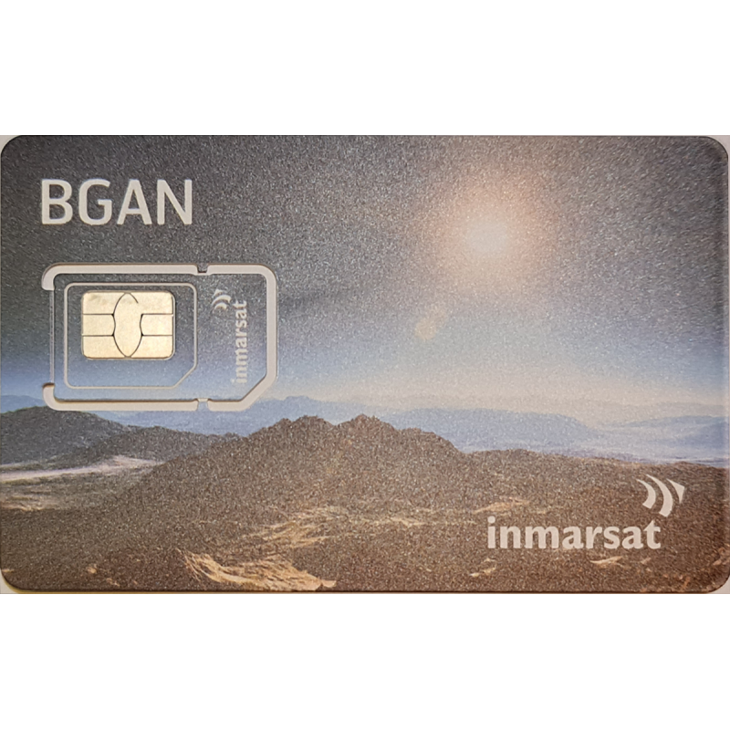 Activa tu tarjeta SIM prepago Inmarsat BGAN
